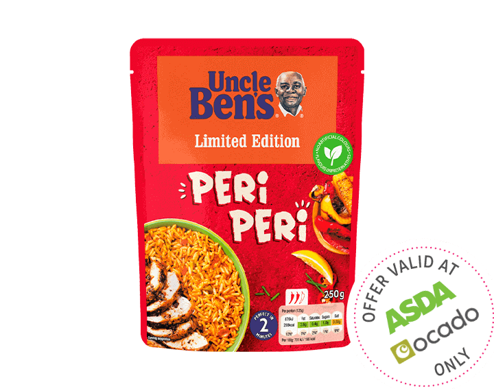 Peri Peri Microwave Rice 250g