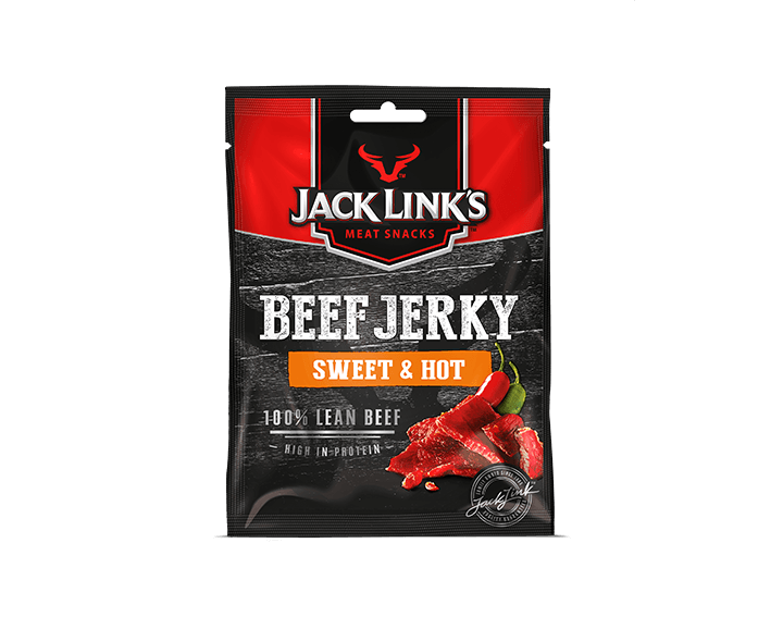 Sweet & Hot Beef Jerky 25g