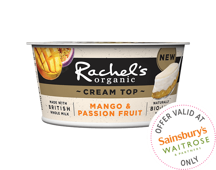 Cream Top Mango & Passion Fruit Yogurt 150g