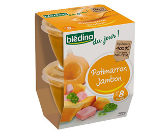Potimarron Jambon - dès 8 mois