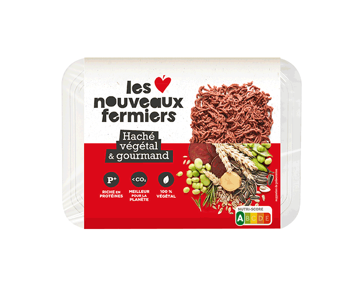 Haché végétal et gourmand