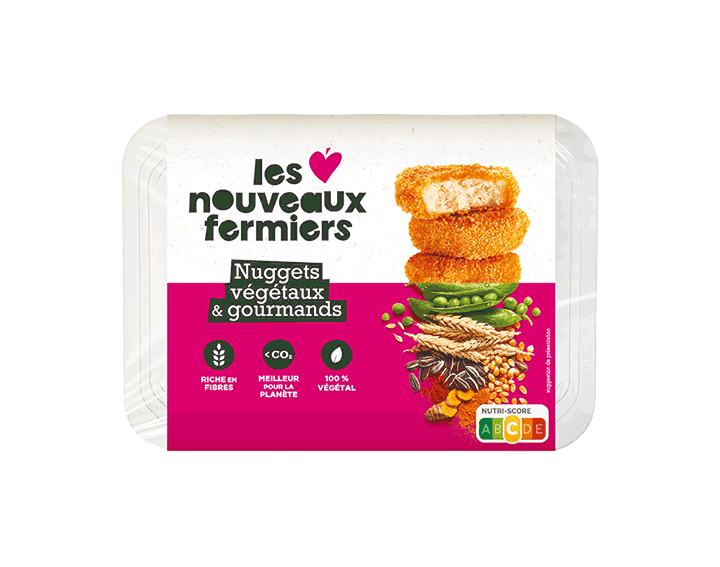 Nuggets végétaux et gourmands