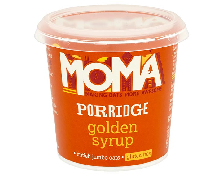 MOMA Golden Syrup Porridge Pot 75g