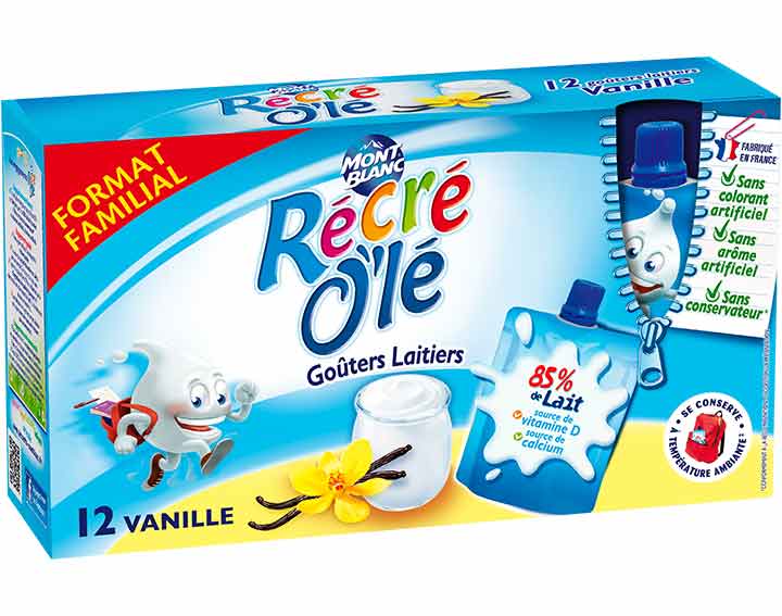 Récré O'lé Vanille x12