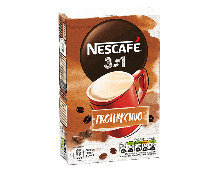 3in1 Frothy’cino 6x15g​