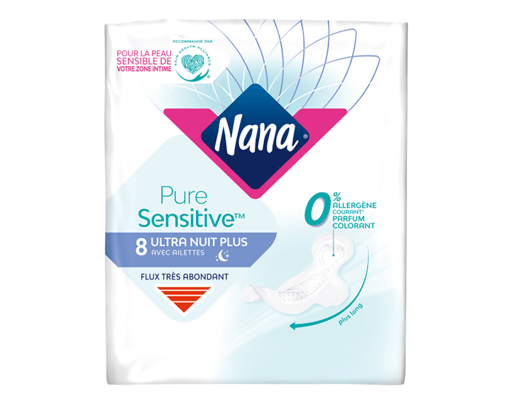 Serviette Ultra Nuit Nana PureSensitive
