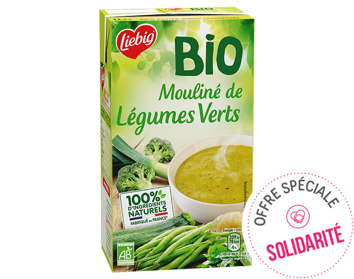 Mouliné de Légumes verts BIO