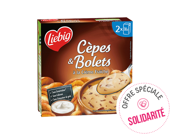 Cèpes & bolets à la crème fraîche