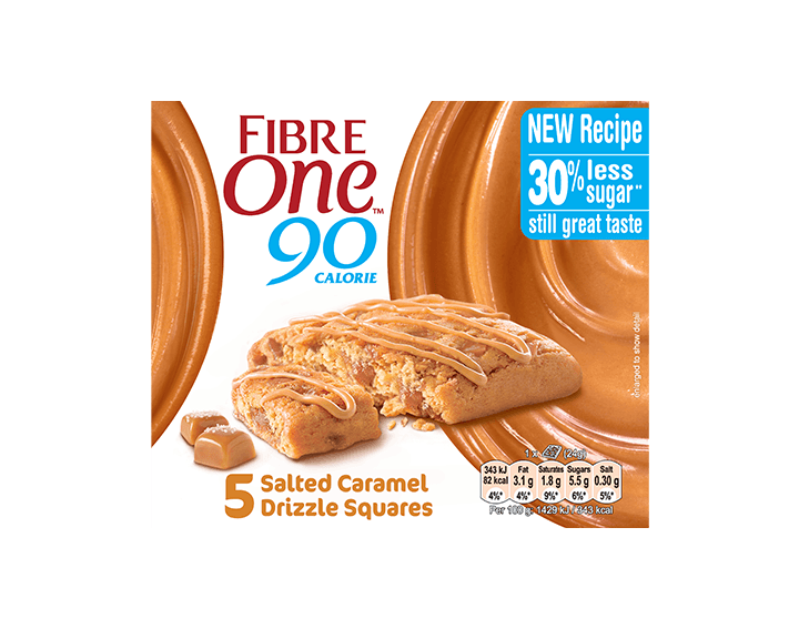 Salted Caramel Drizzle Squares  5x24g