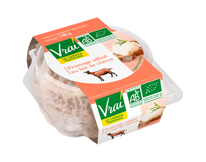 Fromage Affiné Lait Chèvre 140G