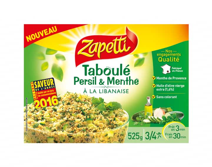 Taboulé Persil & Menthe à la libanaise 525g