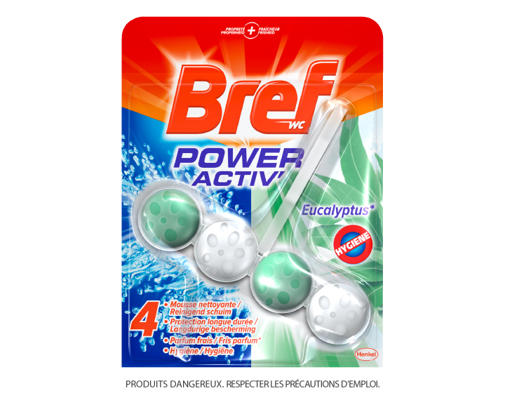 Bref WC Power Activ' Eucalyptus 50g