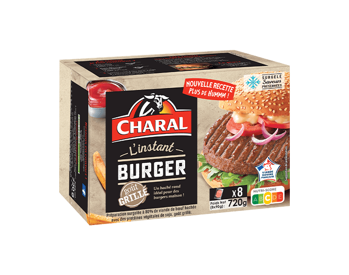 L'instant Burger Charal x8