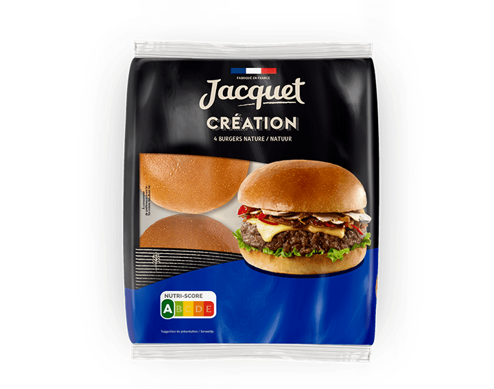 Création Burger Nature x4