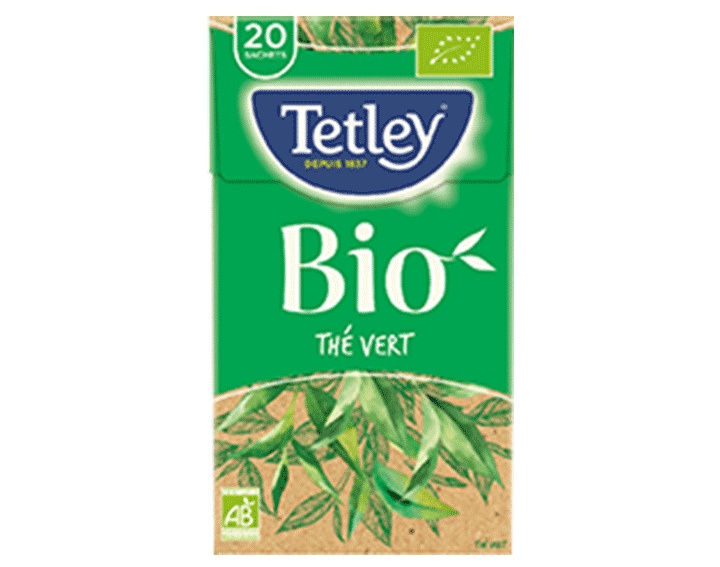 TETLEY Thé Vert BIO