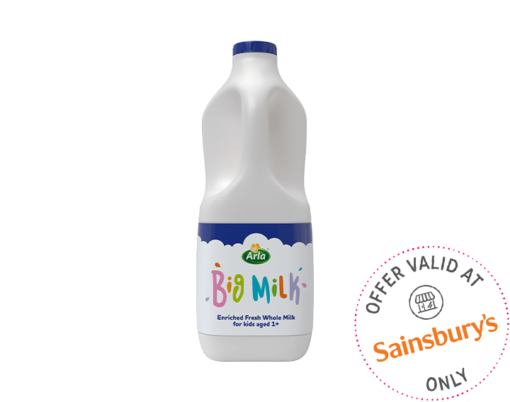 2L Fresh Whole Cow's Milk (+Vit D, A & Iron)