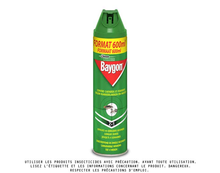 Baygon® aérosol anti-rampants 600ml