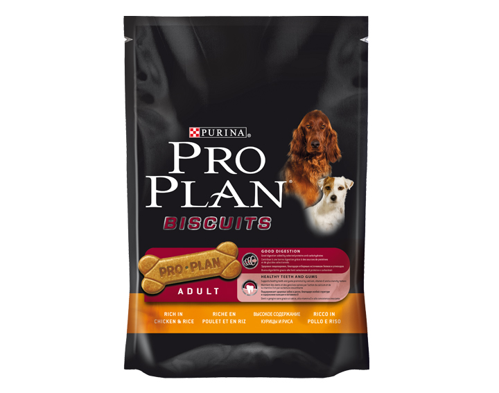 PURINA® PRO PLAN® Biscuits Adult riche en poulet et en riz