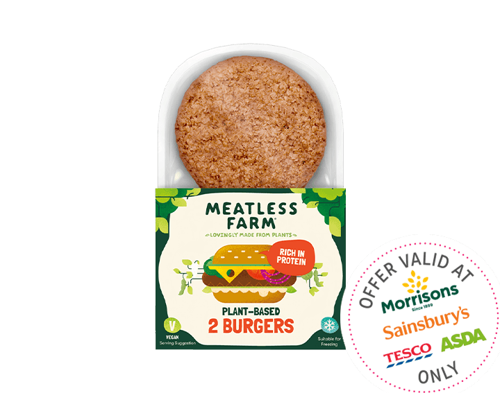 Plant-Based Burgers x2, 227g