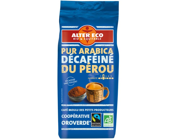 Pur Arabica Décaféiné du Pérou