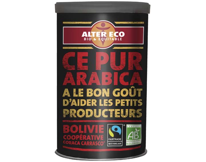 Arabica de Bolivie - Boîte en Fer