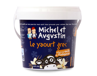 Michel et Augustin
Le yaourt qui donne envie d’être grec ;)
Pot de 500gr infusé à la vanille de Madagascar