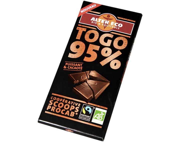 Chocolat Noir Togo 95%