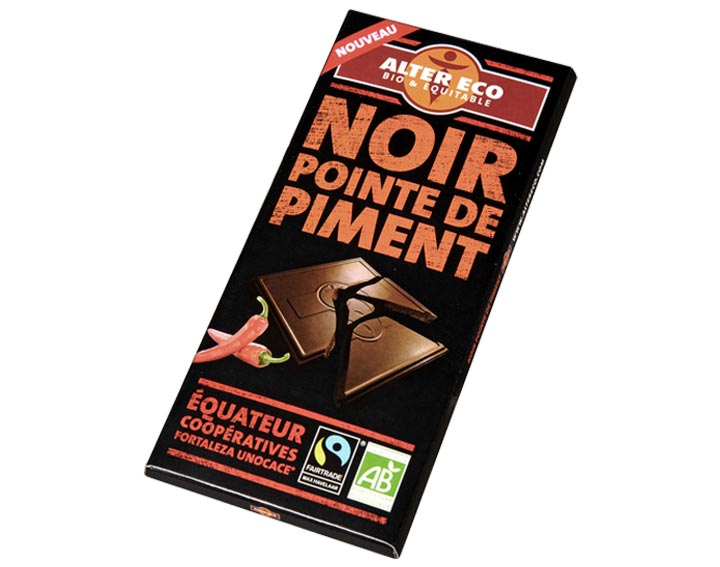 Chocolat Noir Pointe de Piment