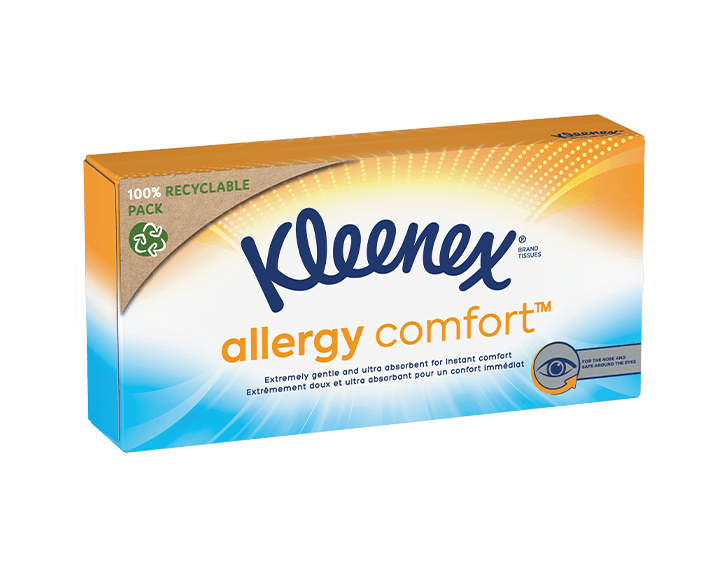 Kleenex® Mouchoirs Allergy Comfort™ Boîte x56