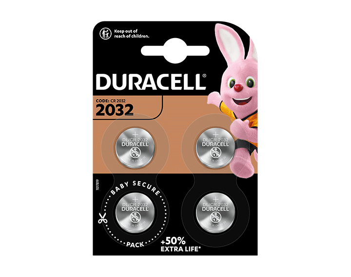 Duracell 2032 4 Piles