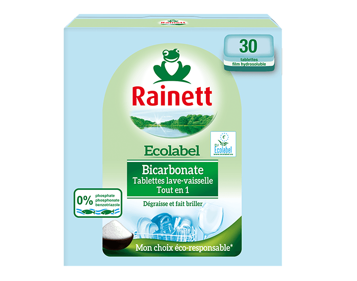 Tablettes vaisselle Bicarbonate x30 lavages