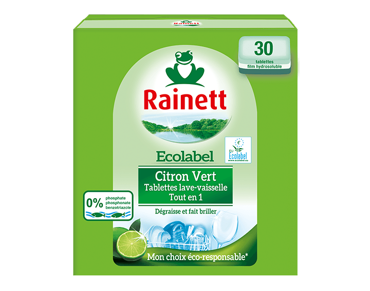 Tablettes vaisselle Cirton Vert x30 lavages