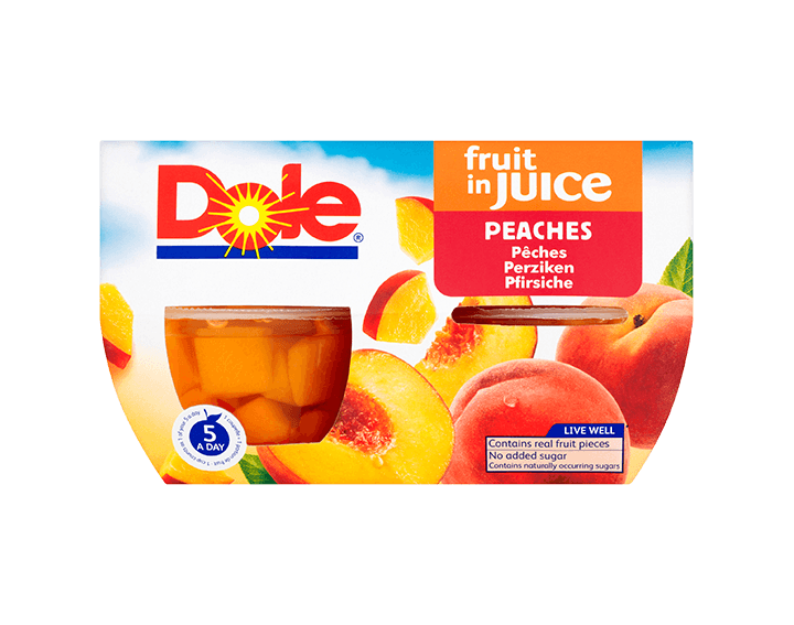 Peach in Juice 4x113g