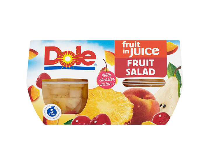Fruit Salad with Cherry in Juice 4x113g