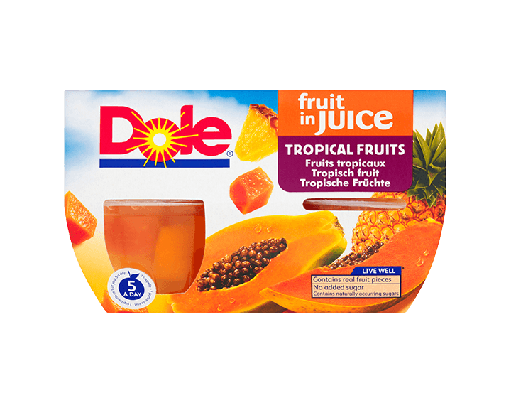 Tropical Fruit in Juice 4x113g