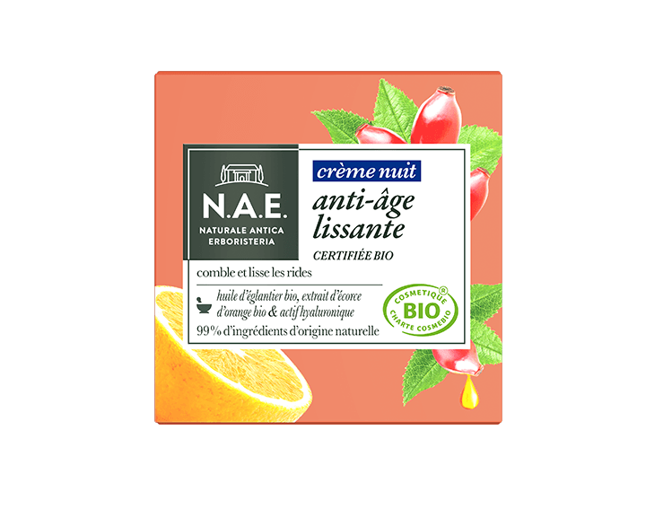 N.A.E. Crème nuit anti-âge lissante bio