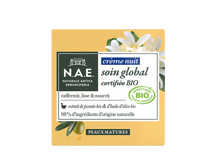 N.A.E. Soin global nuit bio - Peaux matures