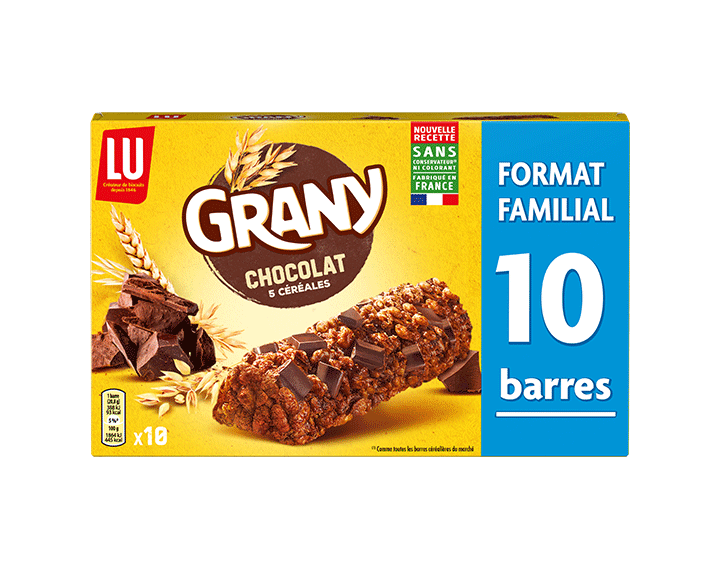 GRANY Chocolat Format Familial x10