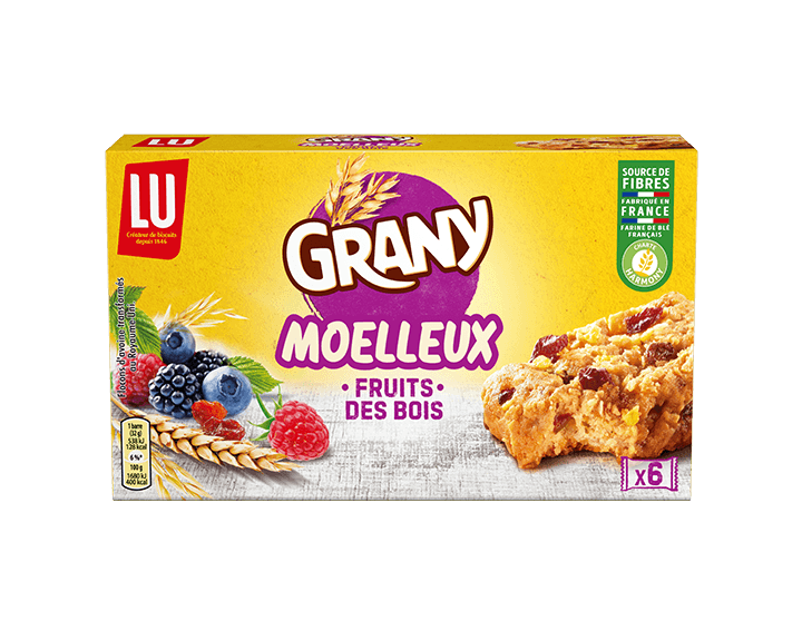 GRANY Moelleux Fruits des Bois x6