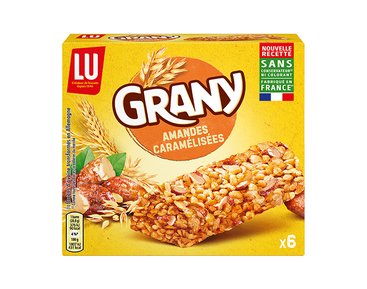 GRANY Amandes Caramélisées x6