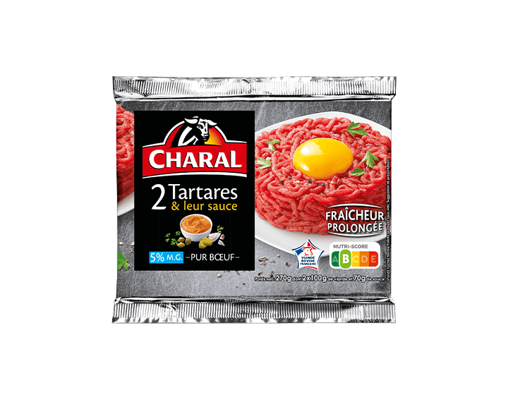 Tartare & sa sauce relevée x2 (270g)