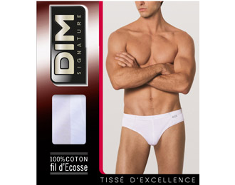 DIM Signature - Slip 100% Coton Fil d'Ecosse
