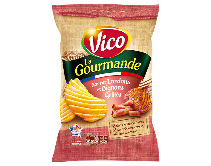 La Gourmande Lardons Oignons Grillés 120g