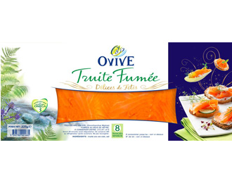 Truite Fumée Délices de Fêtes
8 tranches 225g