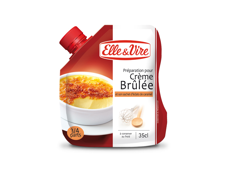 Elle & Vire – Crème Brûlée en Poche 35cl