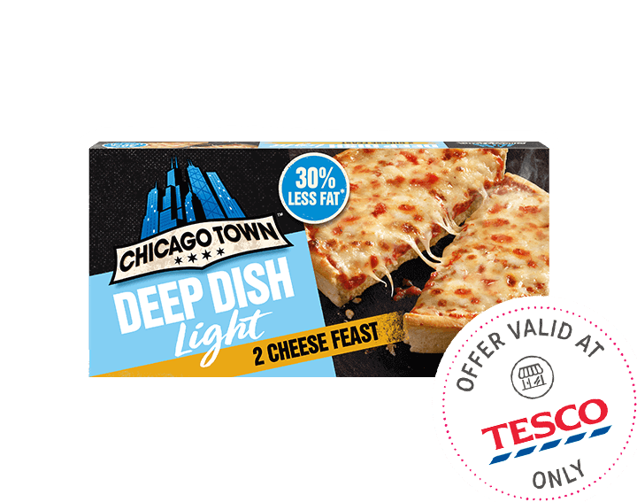 Deep Dish Light Cheese Feast 2x151g