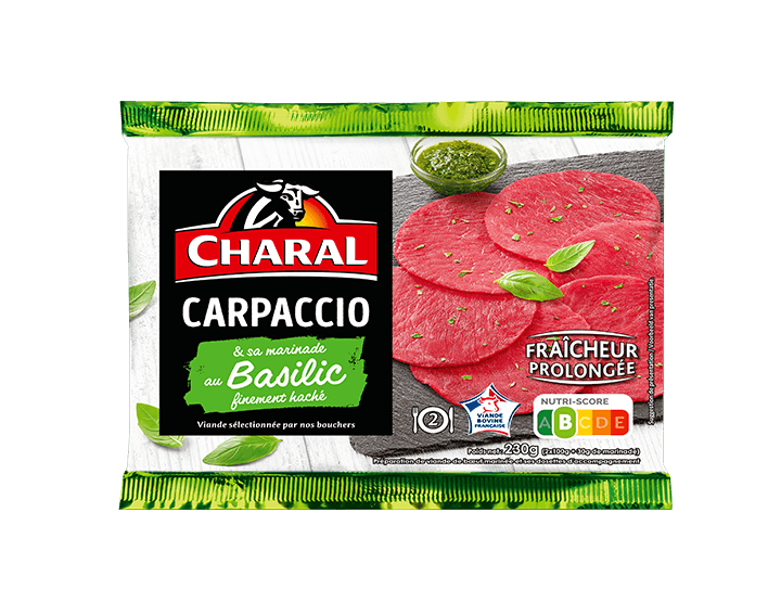 Carpaccio Marinade Basilic x2 (230g)