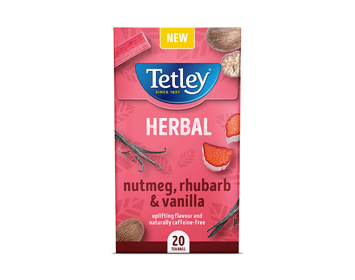 Vanilla, Nutmeg & Rhubarb x20 Tea Bags
