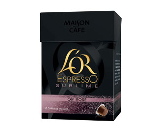 L'OR EspressO Sublime Or Rose