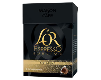 L'OR EspressO Sublime Or Jaune